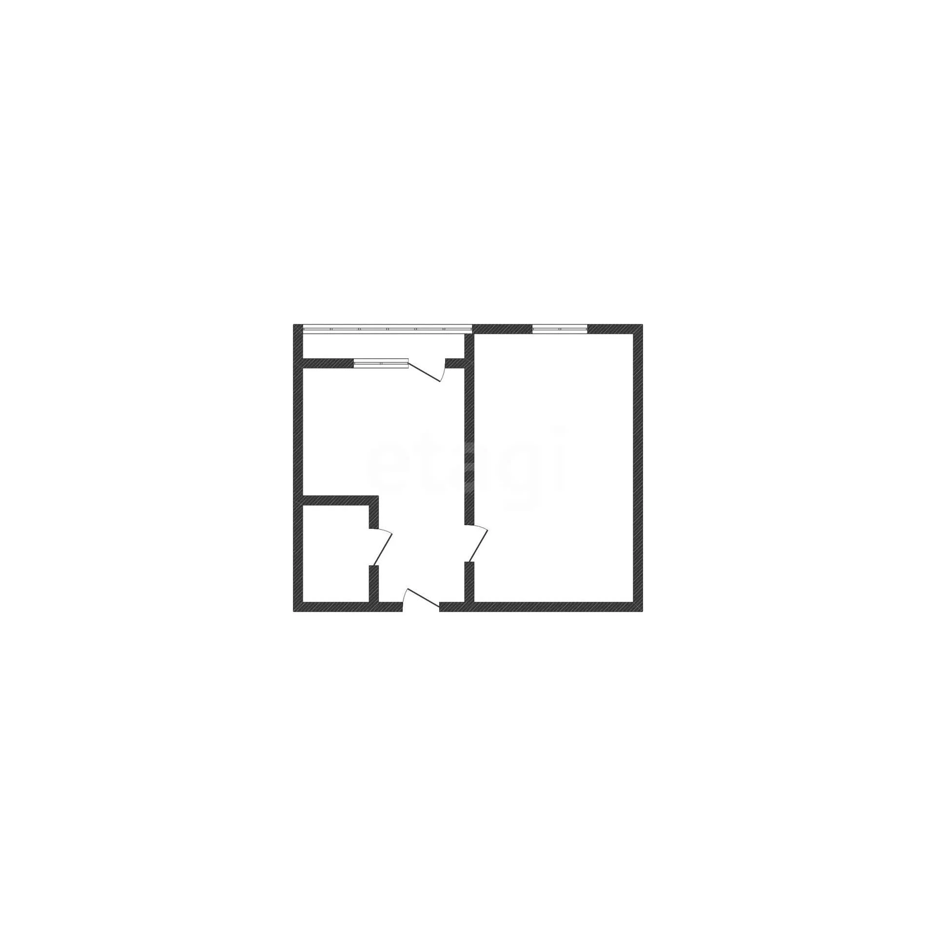 1-к квартира, 34м² (Заполярная улица, 35к10) - миниатюра 14