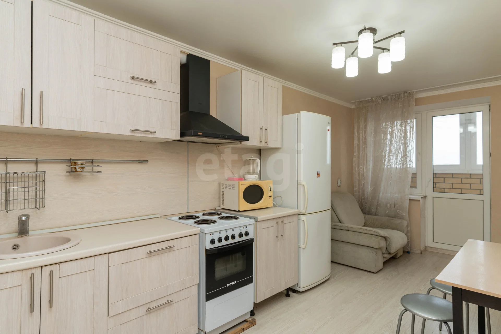 1-к квартира, 41.3м² (Московская улица, 144к1) - миниатюра 4