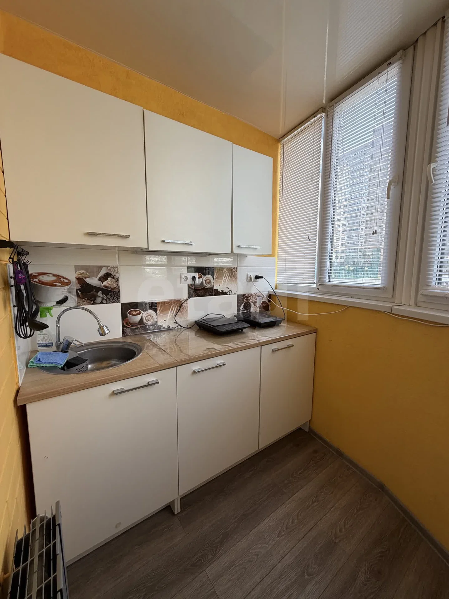 1-к квартира, 38.5м² (улица Адмирала Серебрякова, 3к3) - миниатюра 13