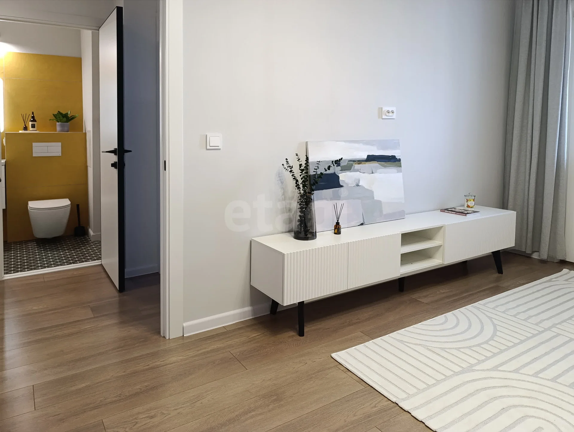 1-к квартира, 32.5м² (улица имени Николая Семеновича Котлярова, 32) - изображение 1