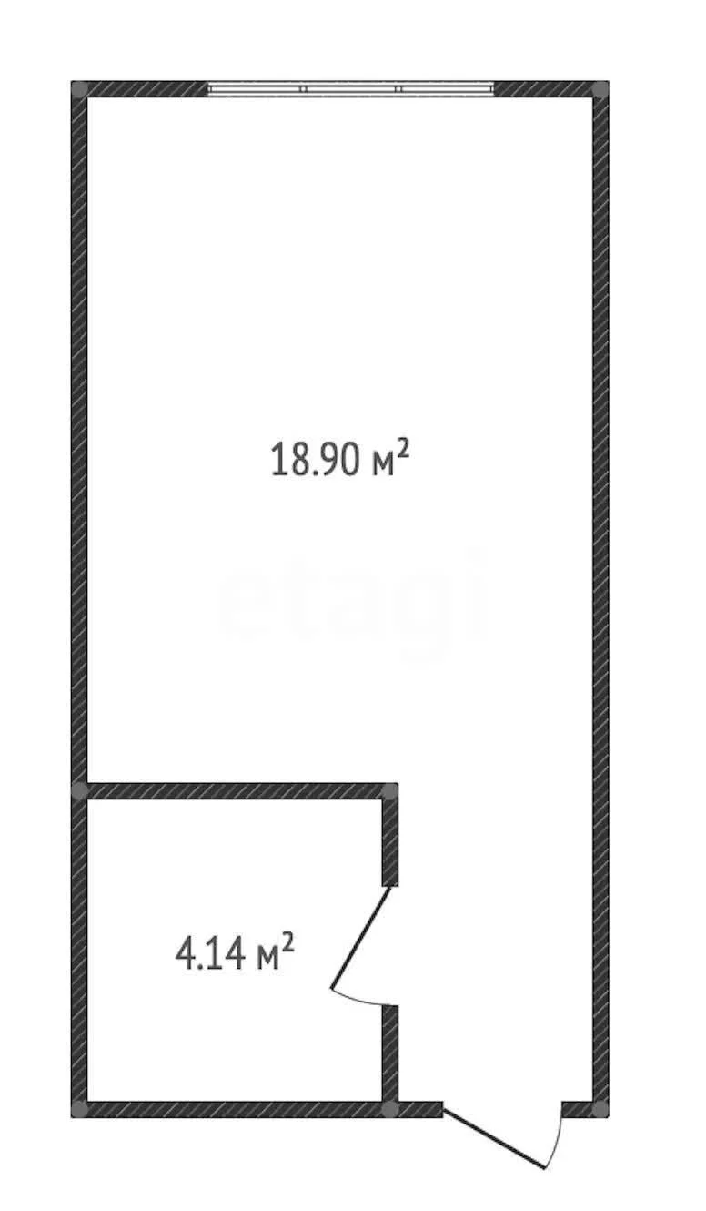 Студия, 23.2м² (Обрывная улица, 132/1к2) - миниатюра 35