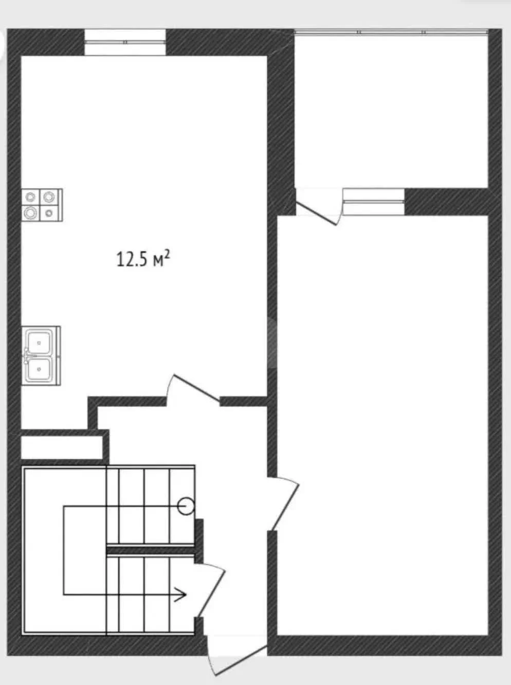 3-к квартира, 61.8м² (улица Героев-Разведчиков, 48) - миниатюра 23