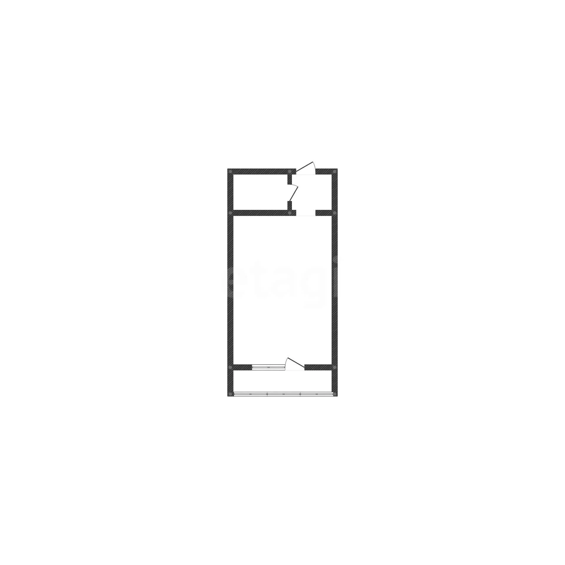Студия, 23.7м² (улица имени Академика Сахарова, 2ак2) - миниатюра 16