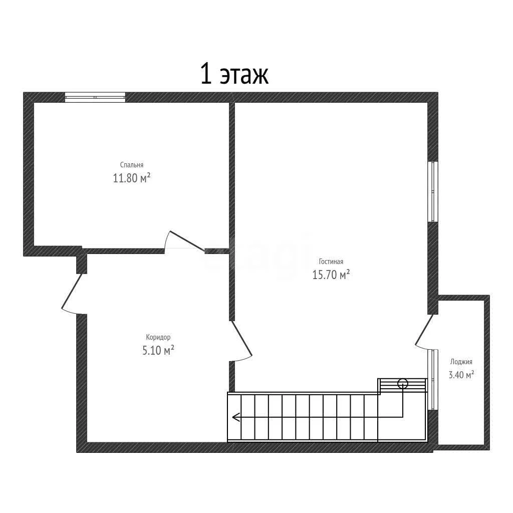2-к квартира, 71.8м² (Агрохимическая улица, 83) - миниатюра 19