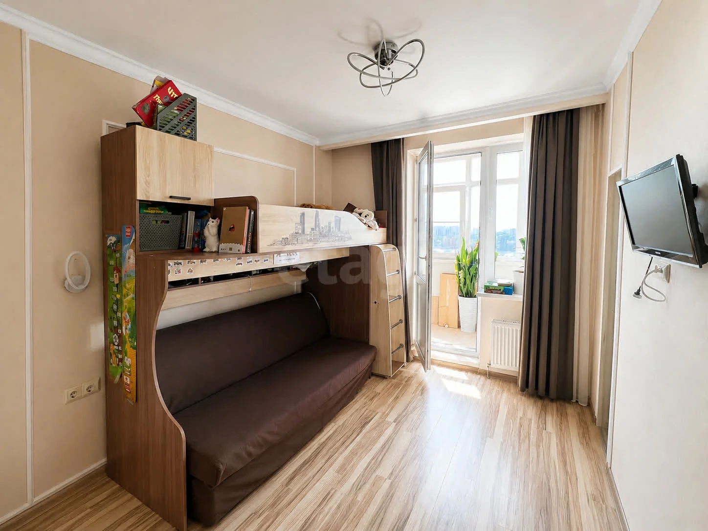 1-к квартира, 39м² (улица Автолюбителей, 1/3к2) - миниатюра 5