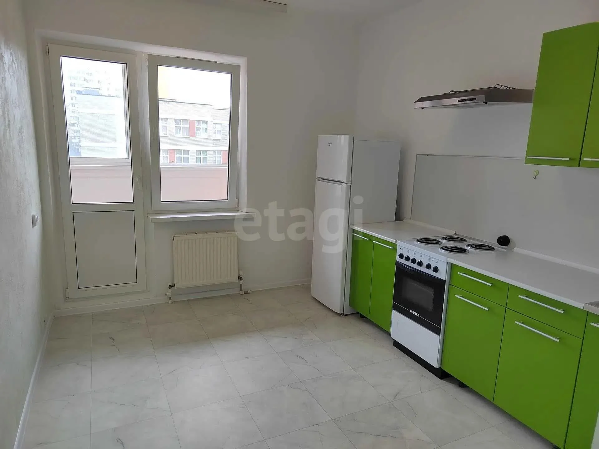 2-к квартира, 53.5м² (улица им. Байбакова Н.К., 2) - миниатюра 3