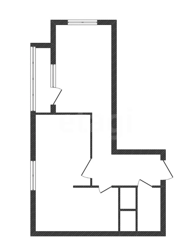 2-к квартира, 51.6м² (Интернациональный бульвар, 110) - миниатюра 14