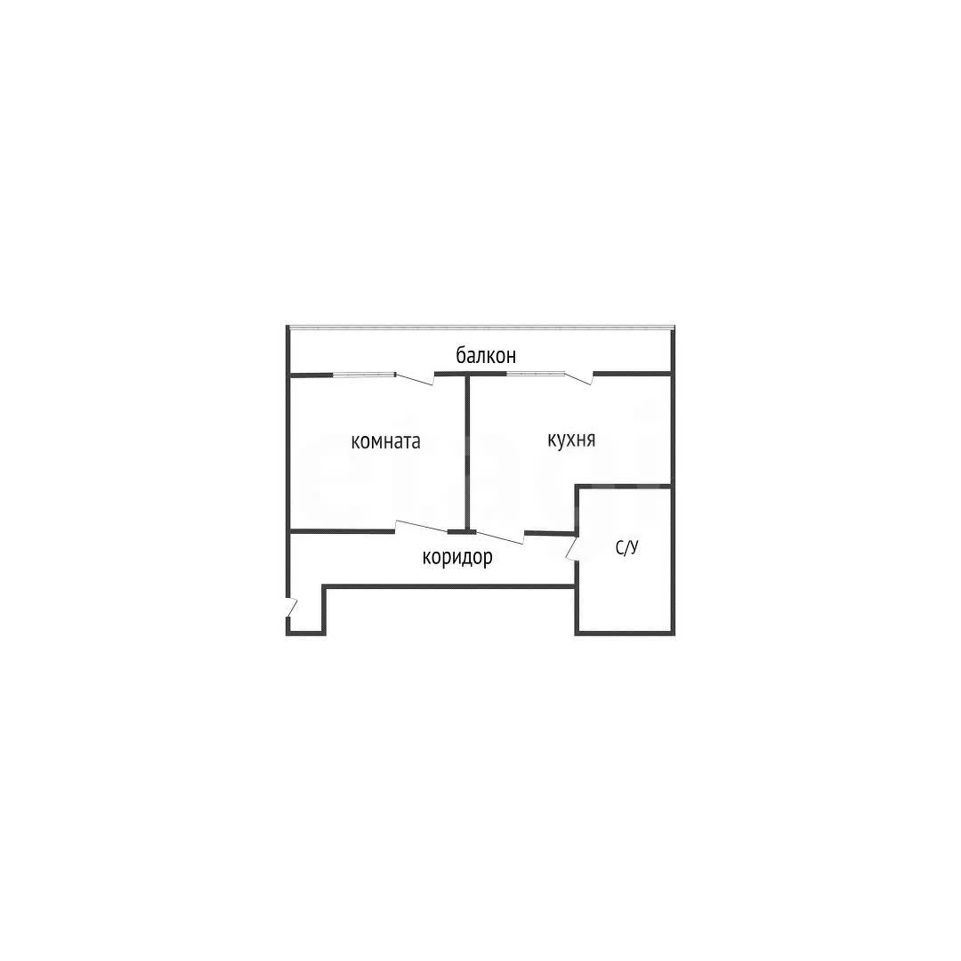 1-к квартира, 38м² (Декоративная улица, 1/5к1) - миниатюра 7