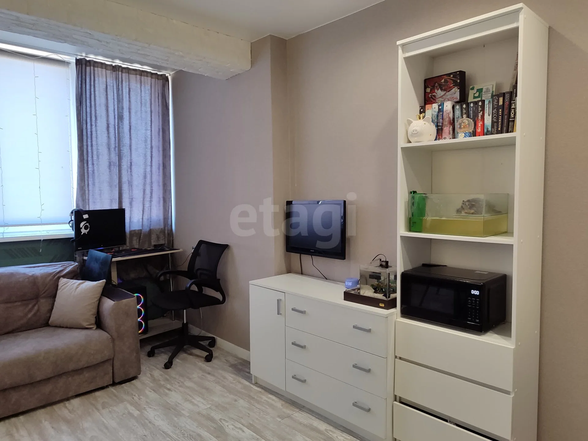 Студия, 25.9м² (улица Ратной Славы, 24) - изображение 1