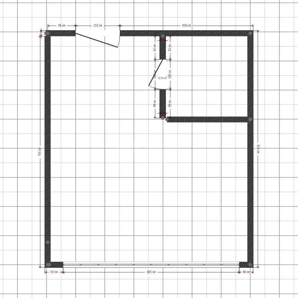 Студия, 25.9м² (улица Ратной Славы, 24) - миниатюра 13