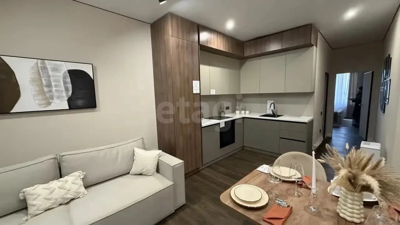 1-к квартира, 37.2м² (улица им. Мурата Ахеджака, 26) - миниатюра 2