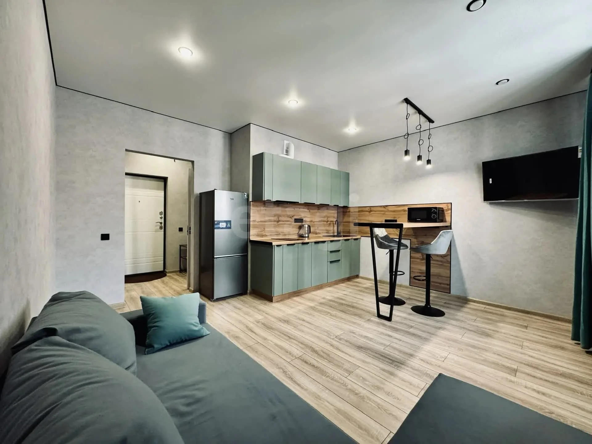 Студия, 25.2м² (улица Западный Обход, 39/1к4) - изображение 1