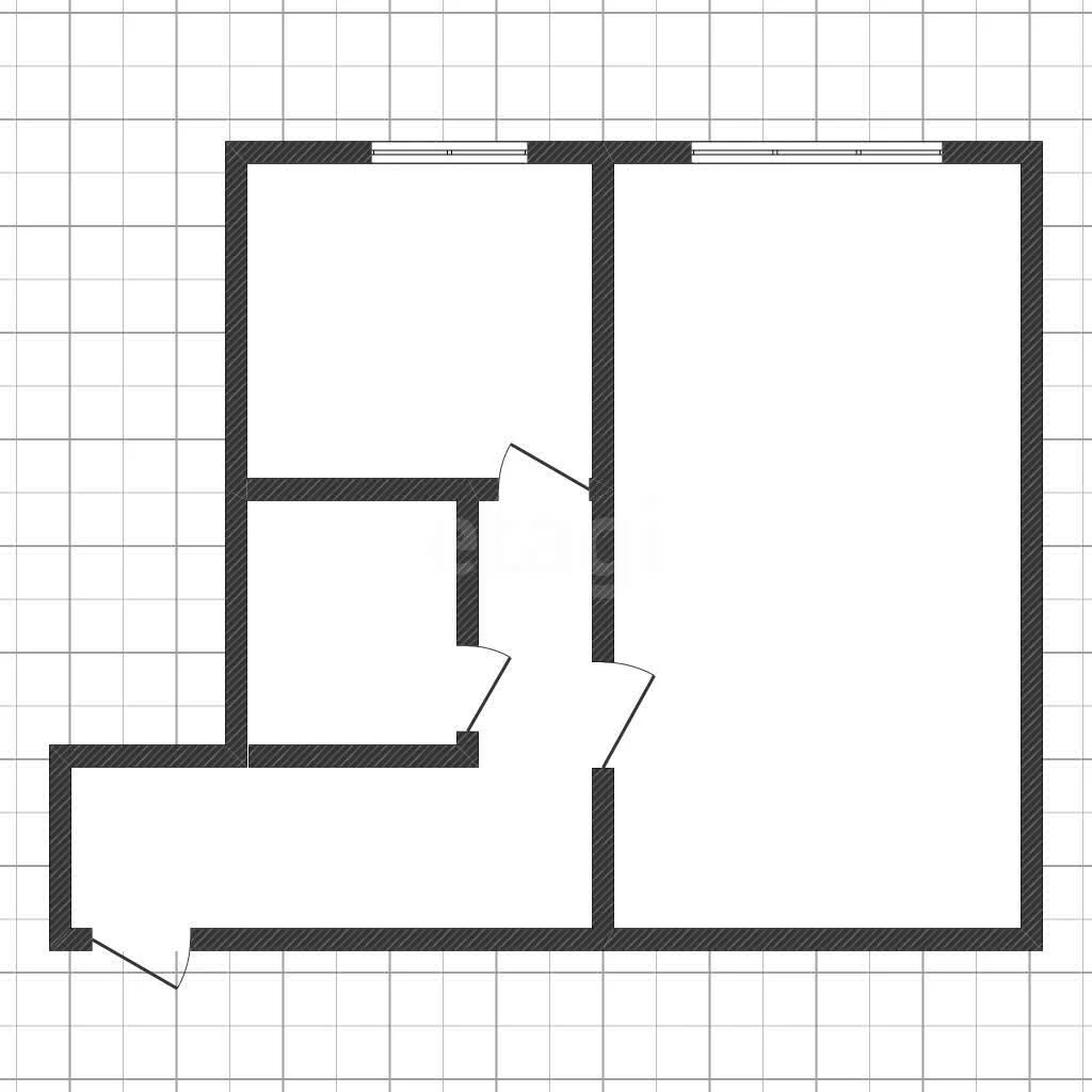 1-к квартира, 31.5м² (улица Авиагородок, 16) - миниатюра 11