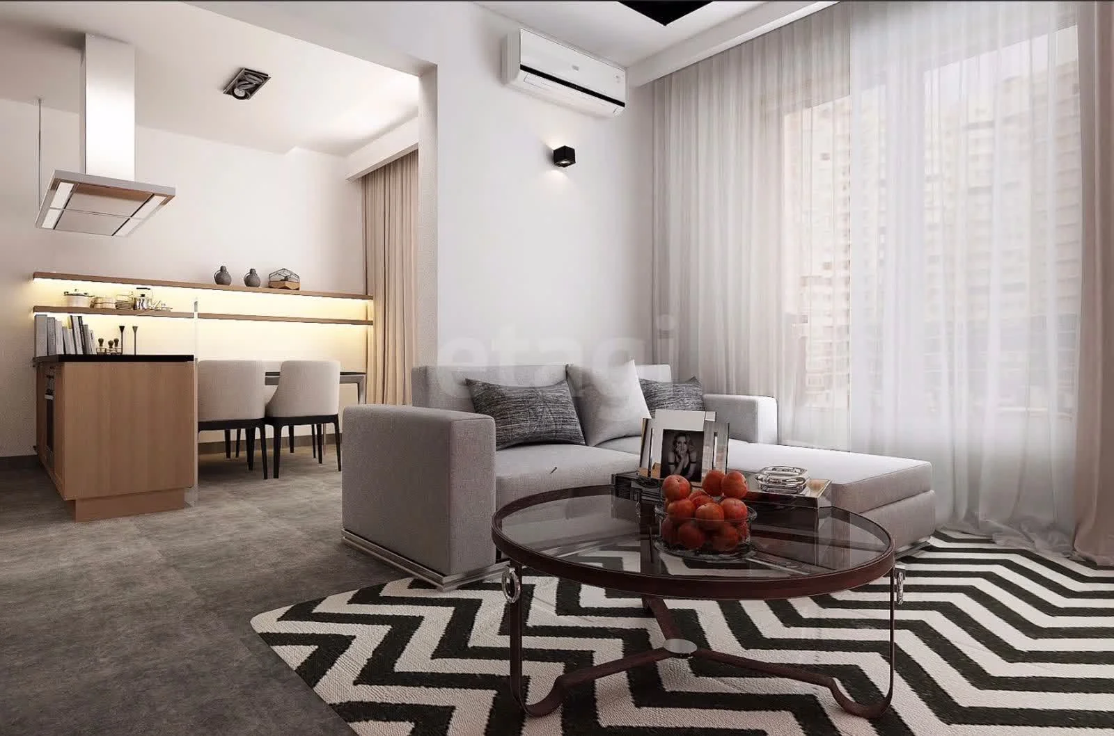 1-к квартира, 44.2м² (Казбекская улица, 15) - миниатюра 4