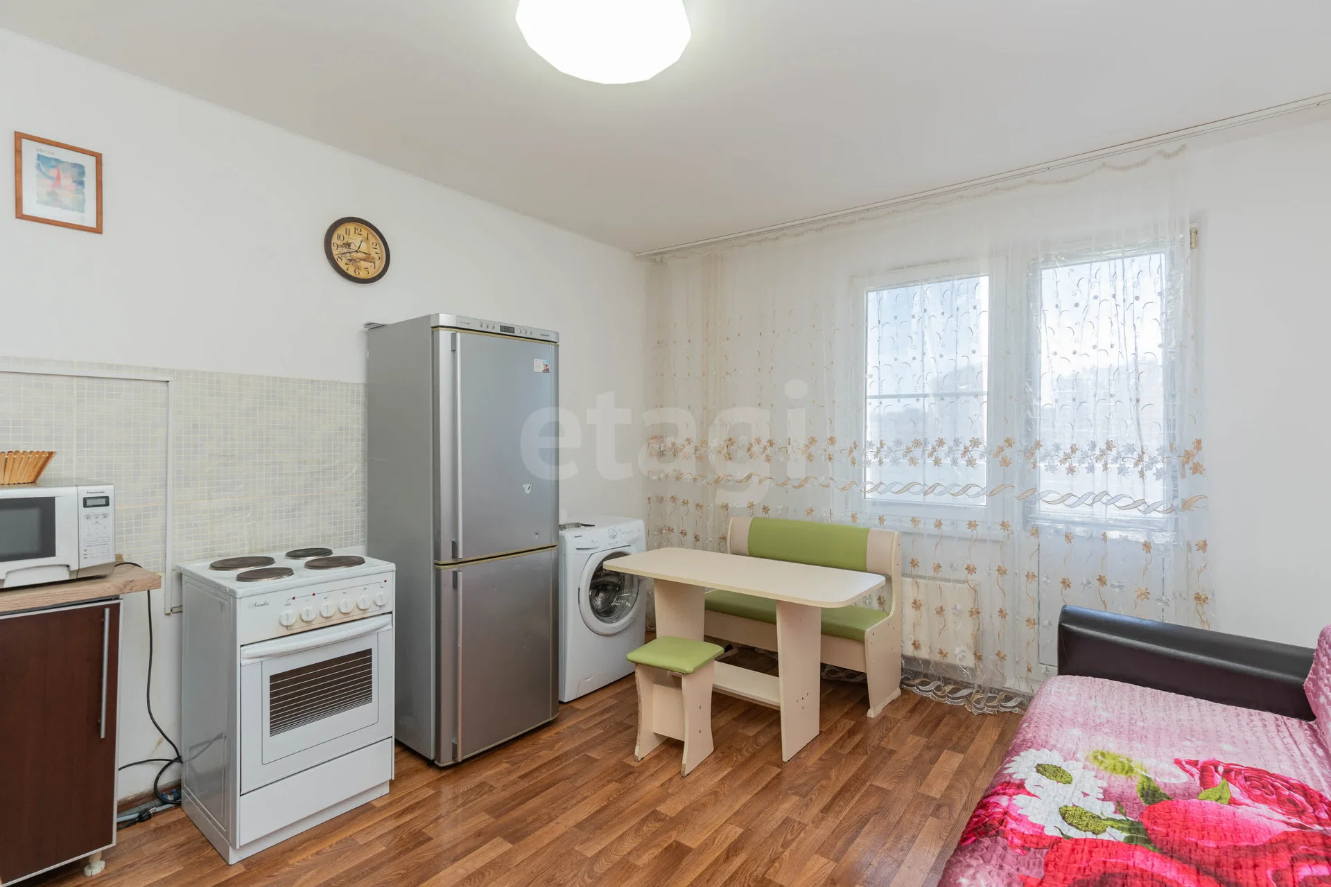 1-к квартира, 33.7м² (проспект имени писателя Знаменского, 24) - миниатюра 4