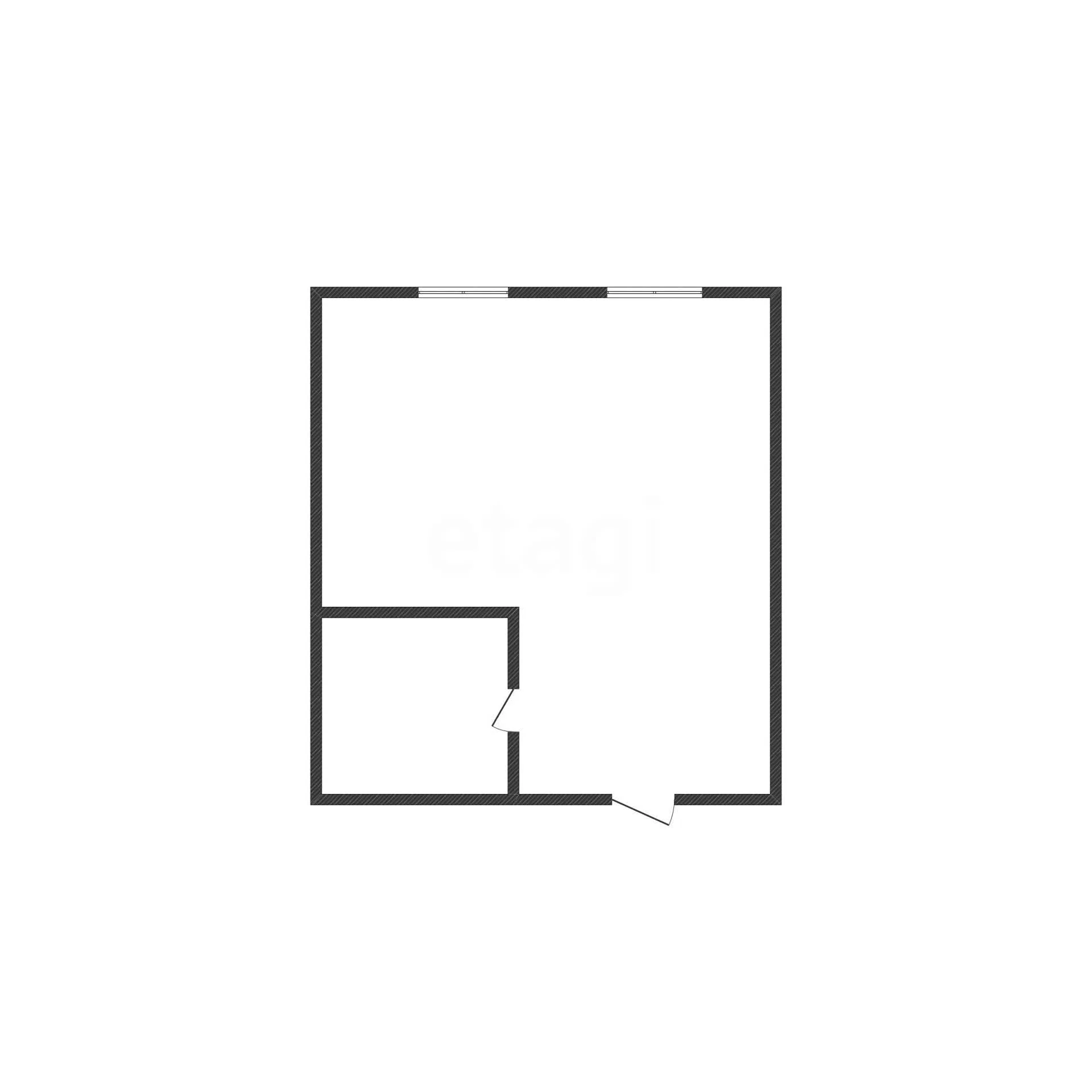 Студия, 26.3м² (Шоссейная улица, 70/1к2) - миниатюра 7
