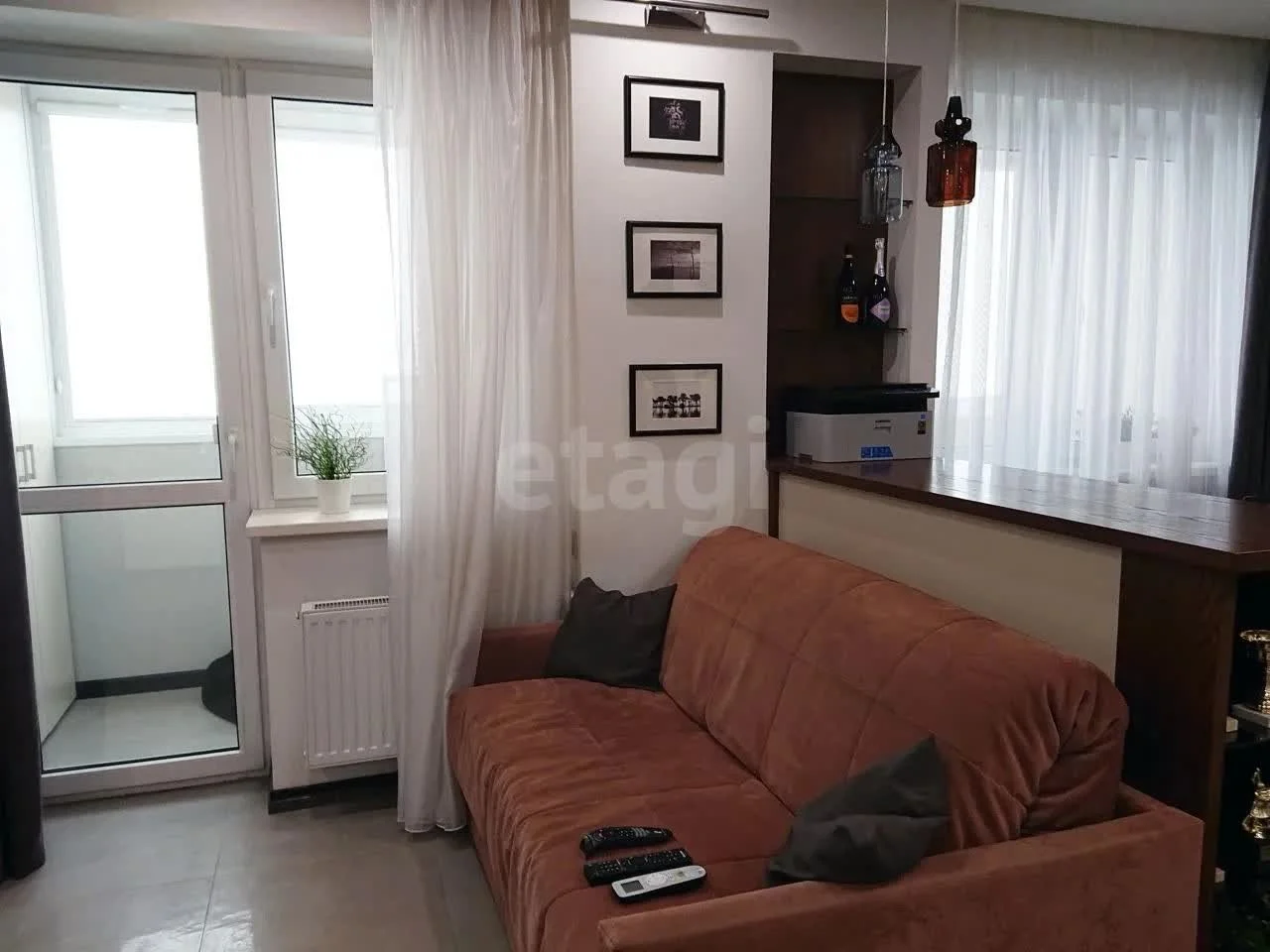1-к квартира, 36.9м² (улица Красных Партизан, 1/3к2) - миниатюра 9