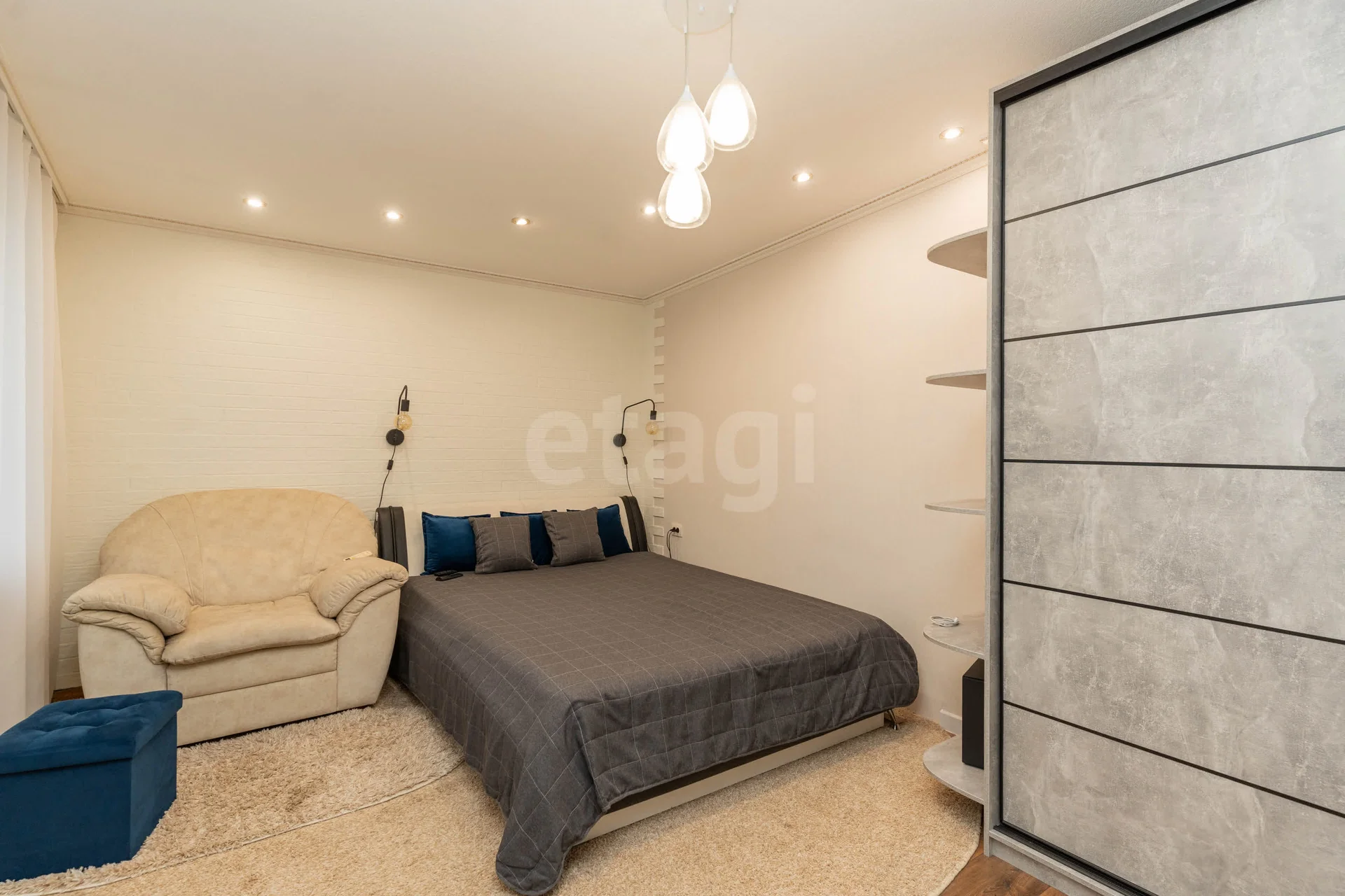 1-к квартира, 39.9м² (улица Бородина, 20) - миниатюра 3