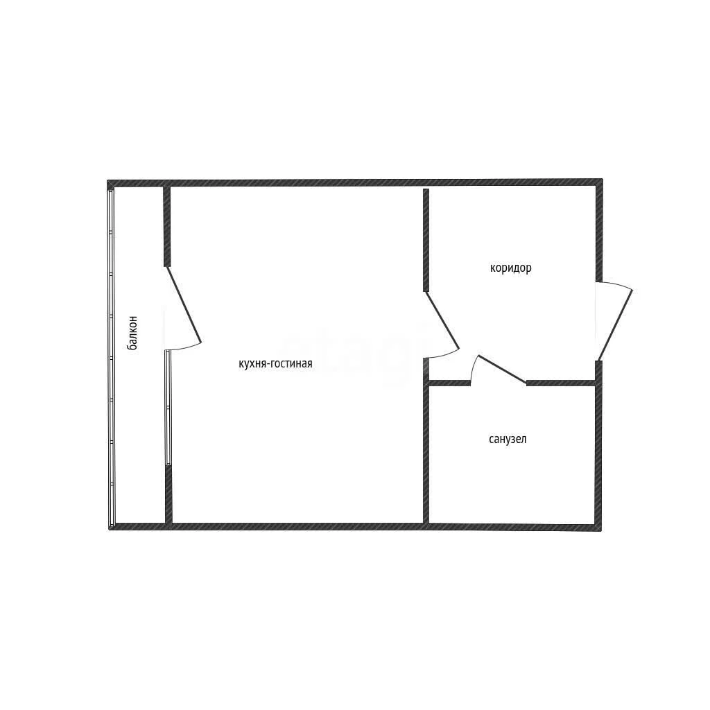 Студия, 23.7м² (улица им. Героя Яцкова И.В., 15к2) - миниатюра 22