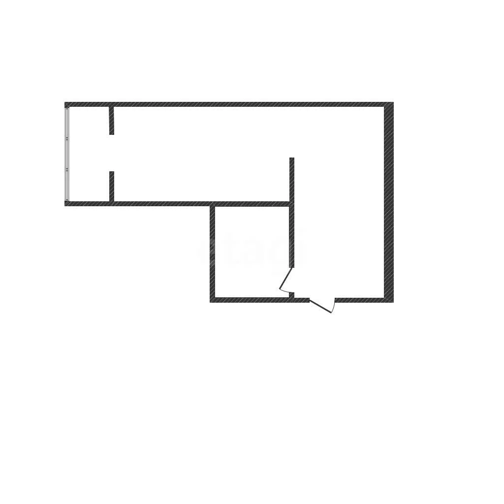 Студия, 23.2м² (Командорская улица, 3к1) - миниатюра 11