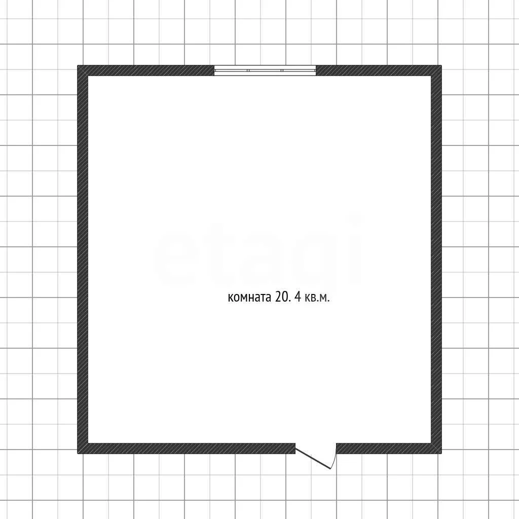 Комната, 20.4м² (улица Циолковского, 18) - миниатюра 8
