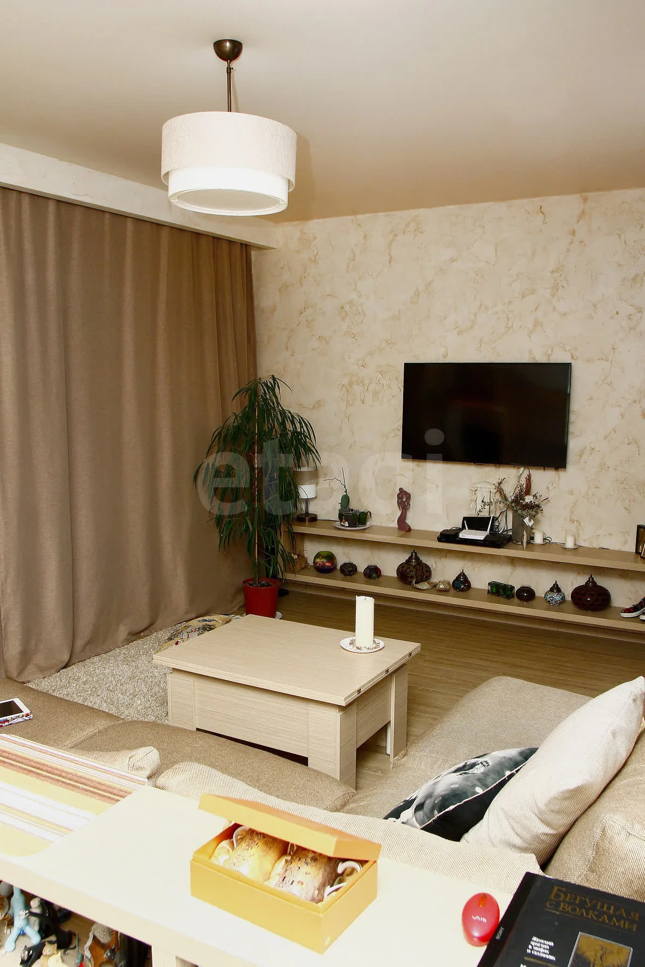 1-к квартира, 53.6м² (улица Циолковского, 5) - миниатюра 4