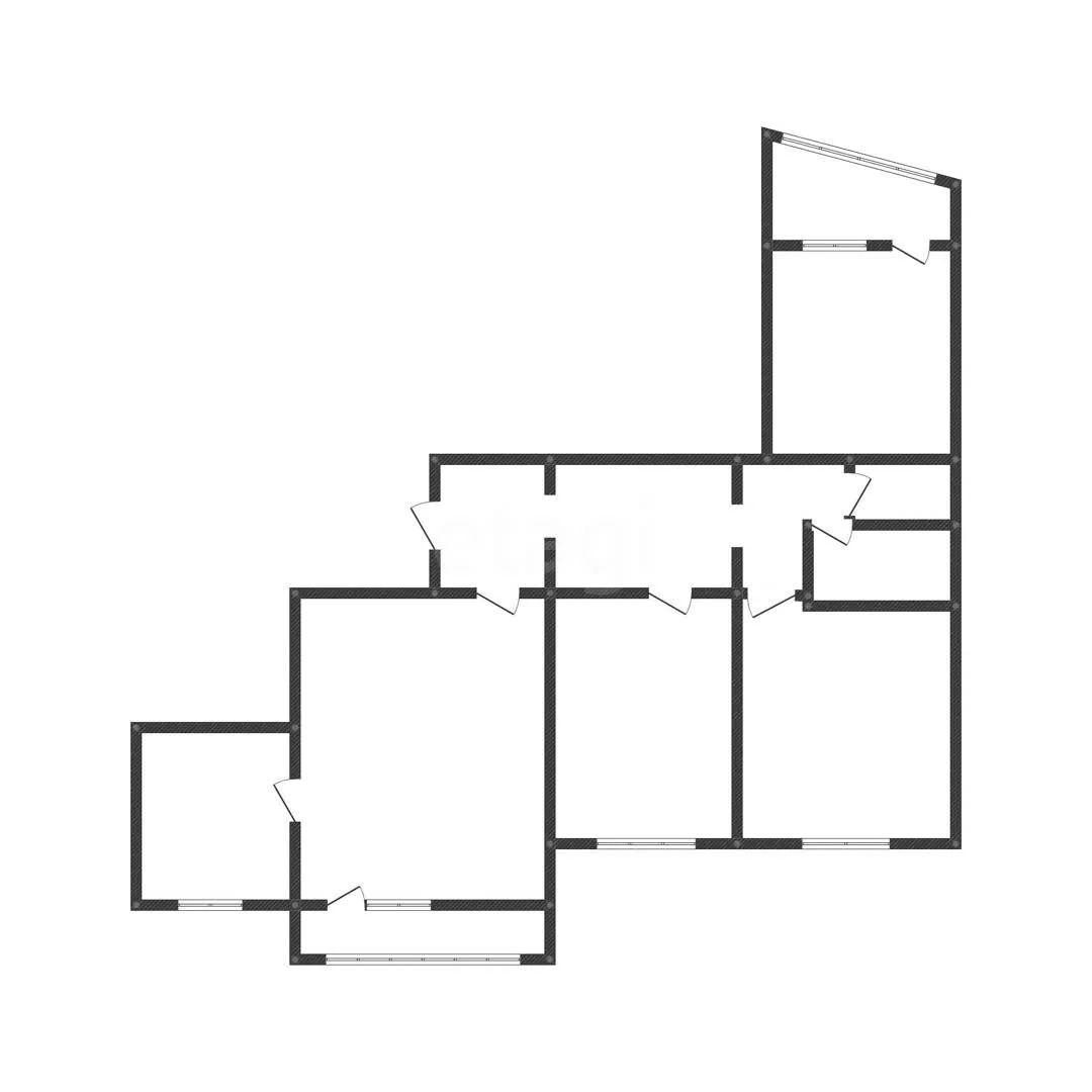 4-к+ квартира, 76.8м² (улица 1 Мая, 234) - миниатюра 41