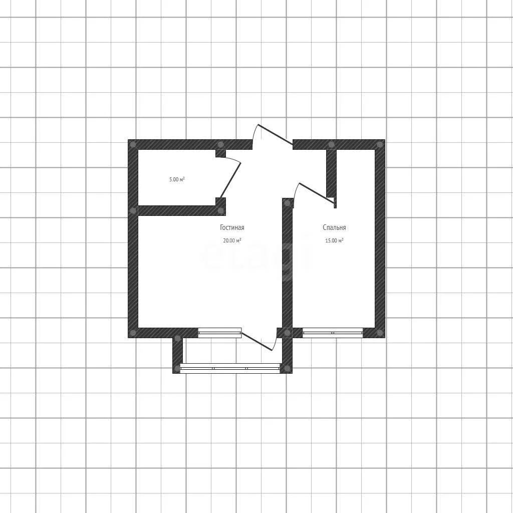 2-к квартира, 40.2м² (улица Героев-Разведчиков, 6к4) - миниатюра 16