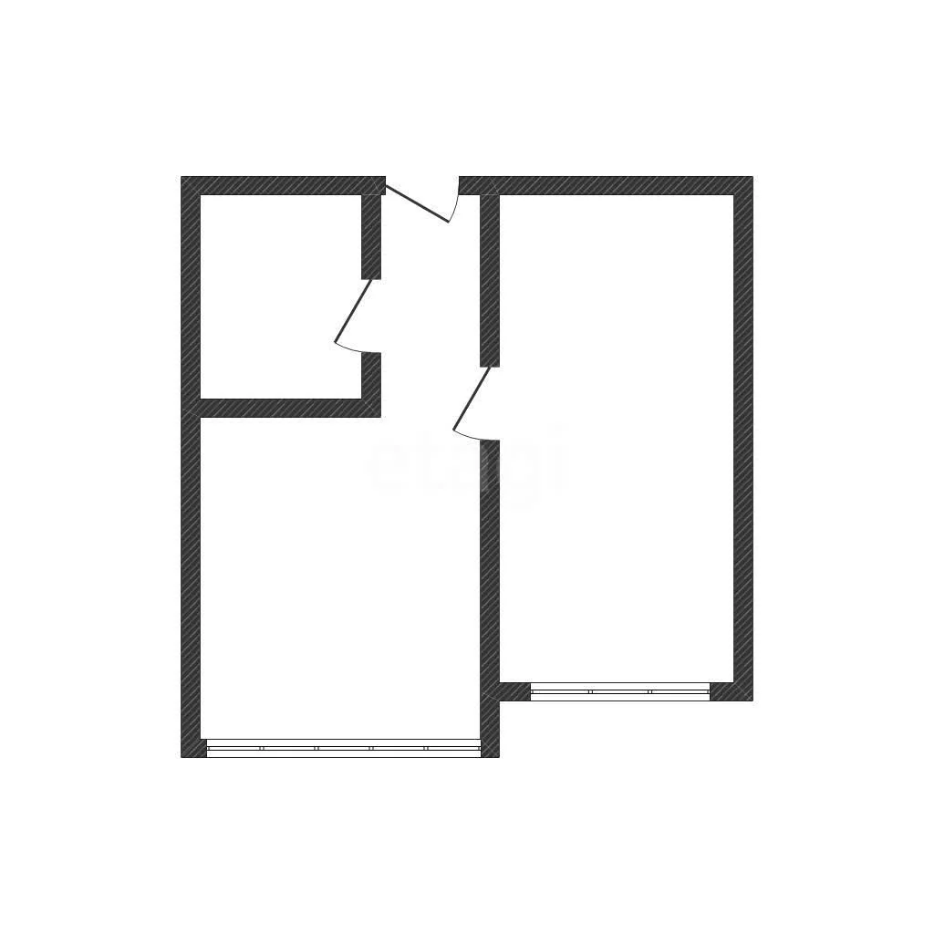 1-к квартира, 44.7м² (переулок Есенина, 16) - миниатюра 9