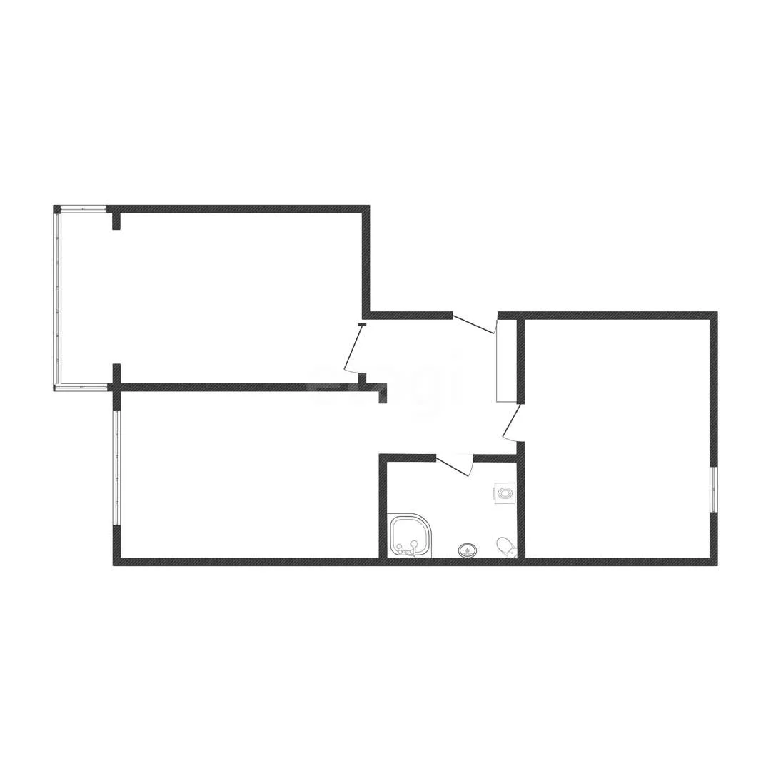 2-к квартира, 67.7м² (улица Ратной Славы, 29) - миниатюра 29