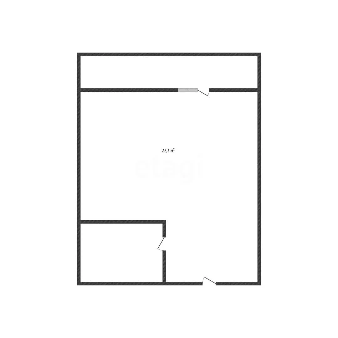Студия, 22.3м² (Бжегокайская улица, 25/2) - миниатюра 10