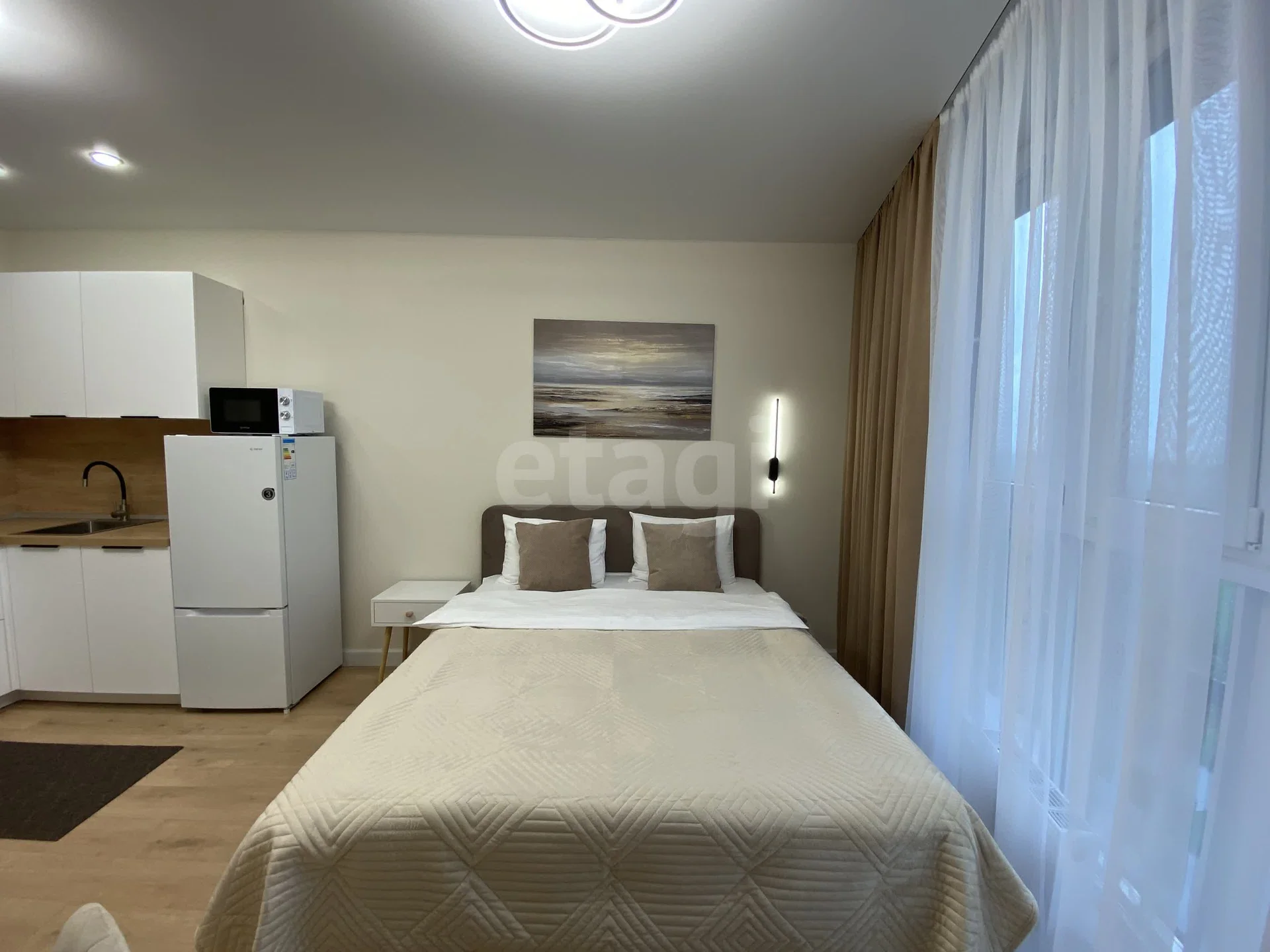 1-к квартира, 26.6м² (улица Ивана Беличенко, 90к3) - миниатюра 3