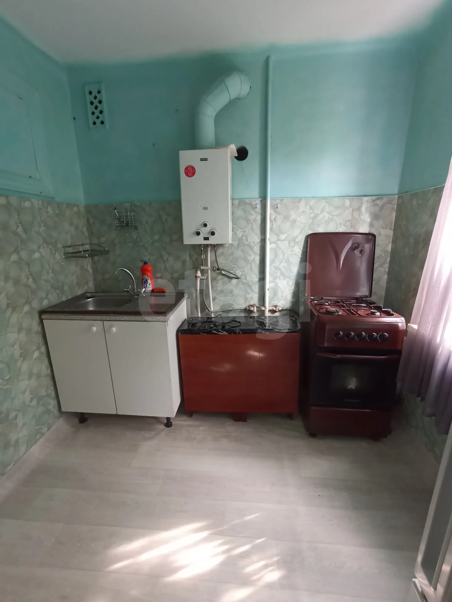 3-к квартира, 45.9м² (Крымская улица, 61) - изображение 1