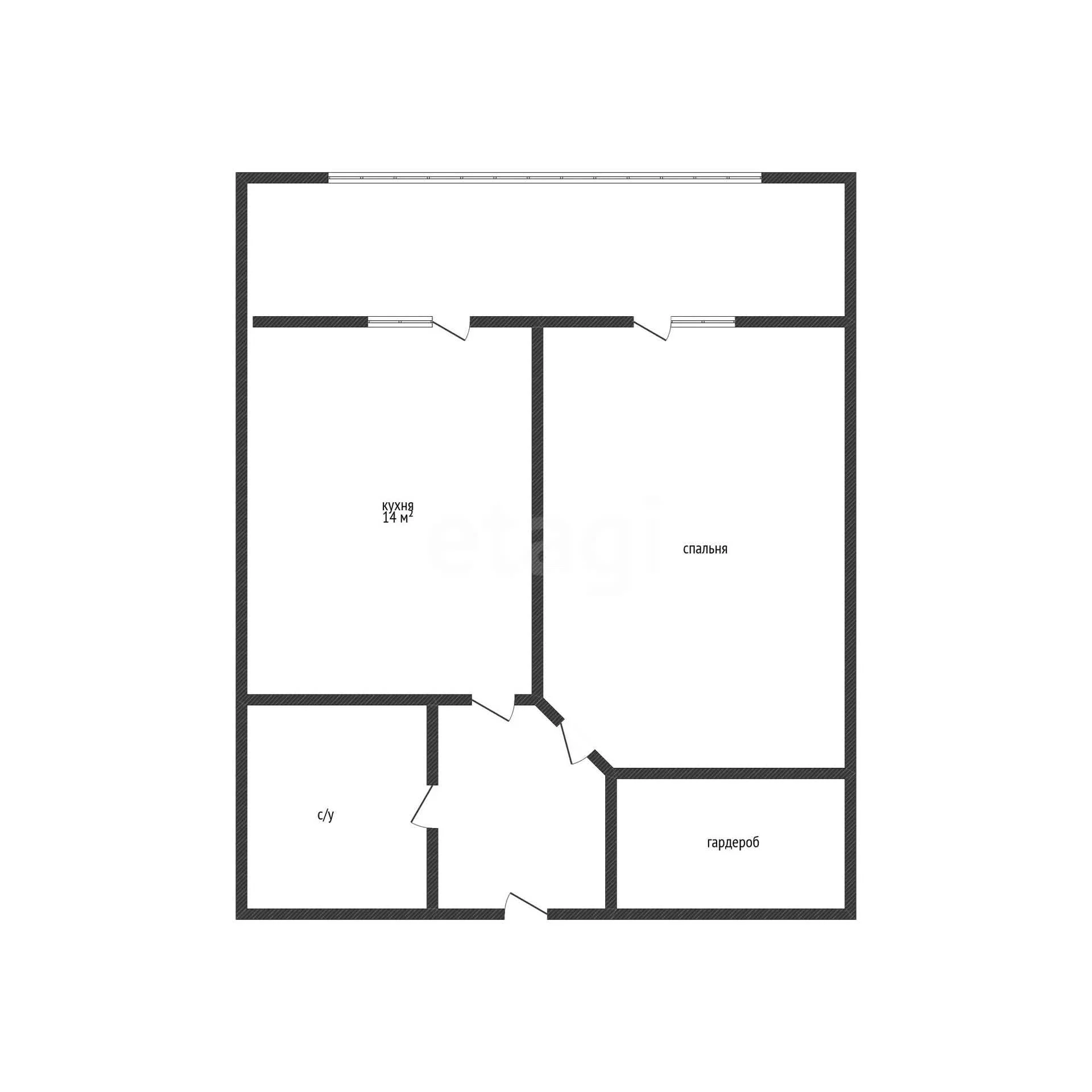 1-к квартира, 34.7м² (улица им. Героя Сарабеева В.И., 5к5) - миниатюра 10