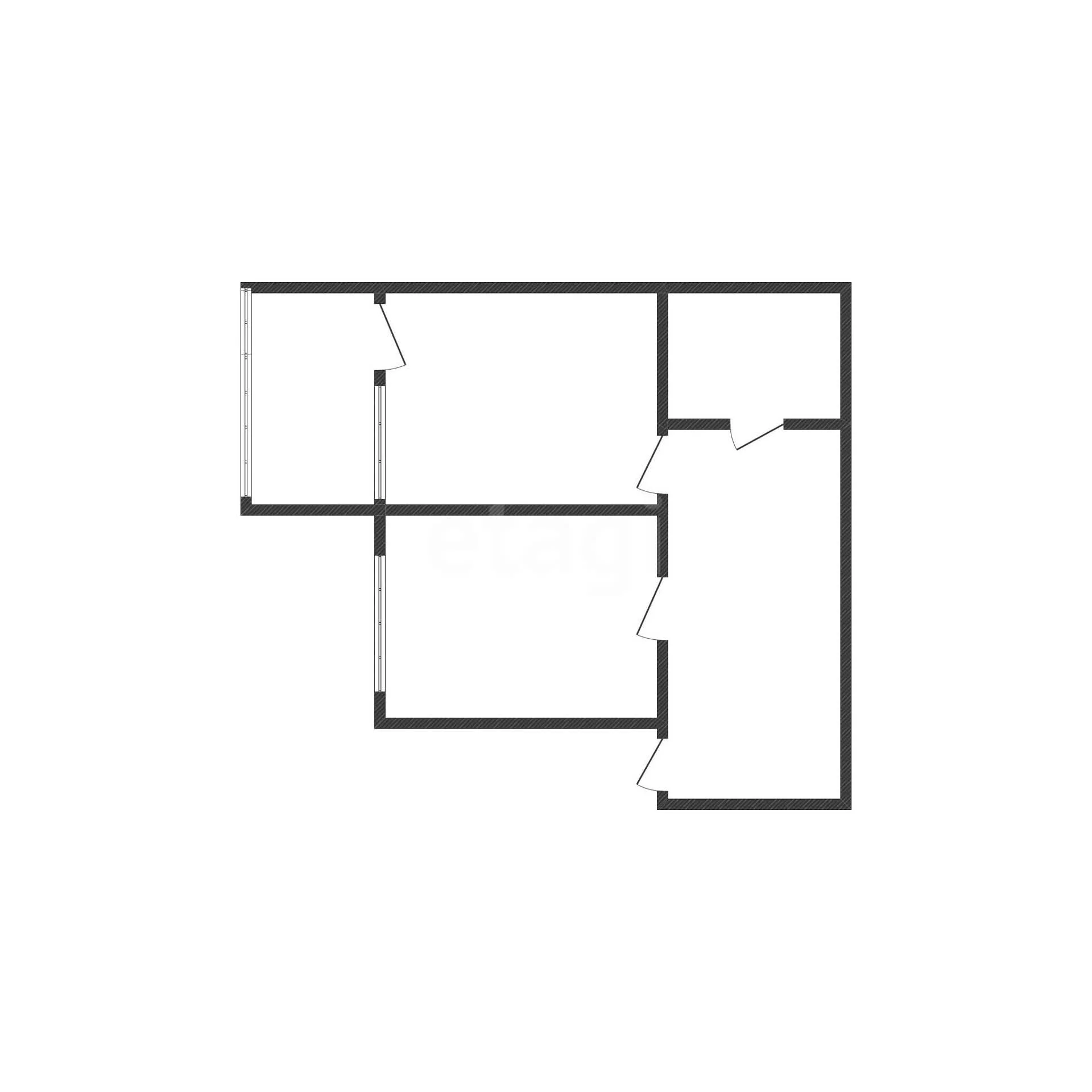 1-к квартира, 32м² (улица Краеведа Соловьёва, 2к3) - миниатюра 8