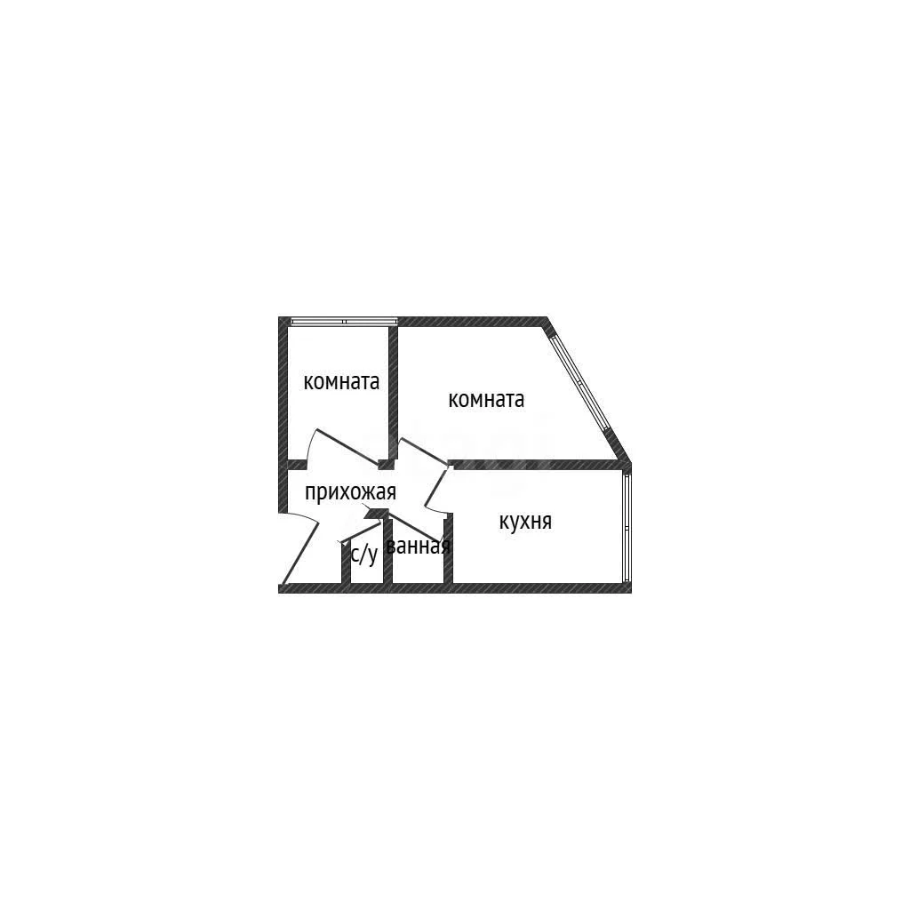 2-к квартира, 56м² (Тверская улица, 13) - миниатюра 11