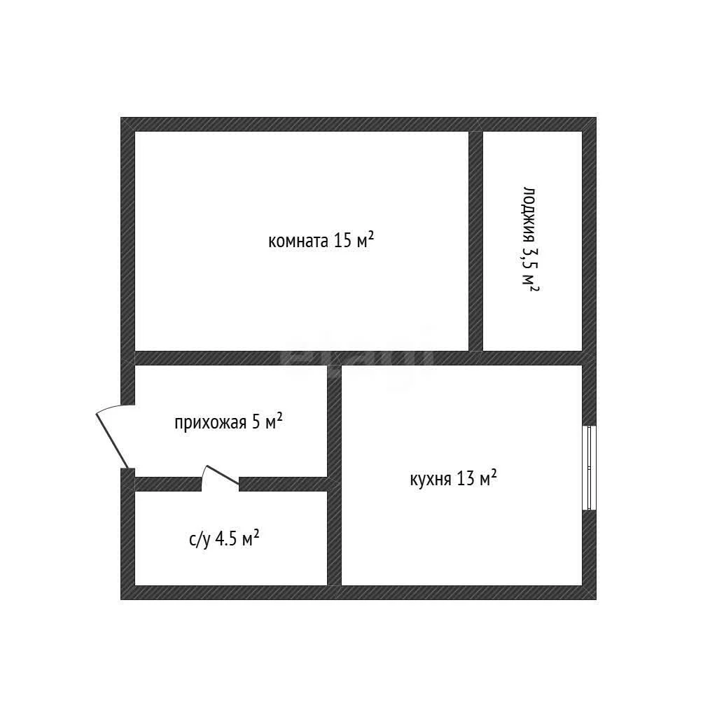 2-к квартира, 35.2м² (улица Краеведа Соловьёва, 6к4) - миниатюра 9