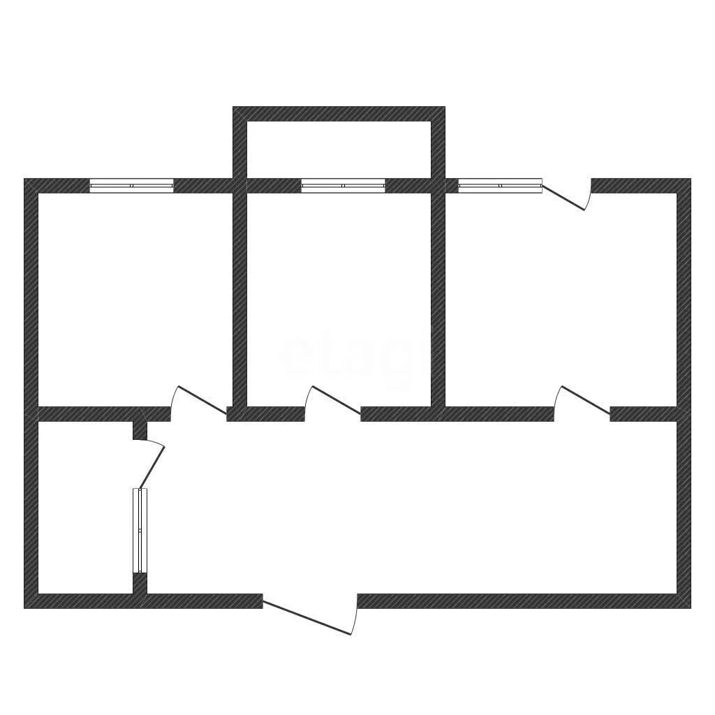 2-к квартира, 45.1м² (Приозёрная улица, 15) - миниатюра 7