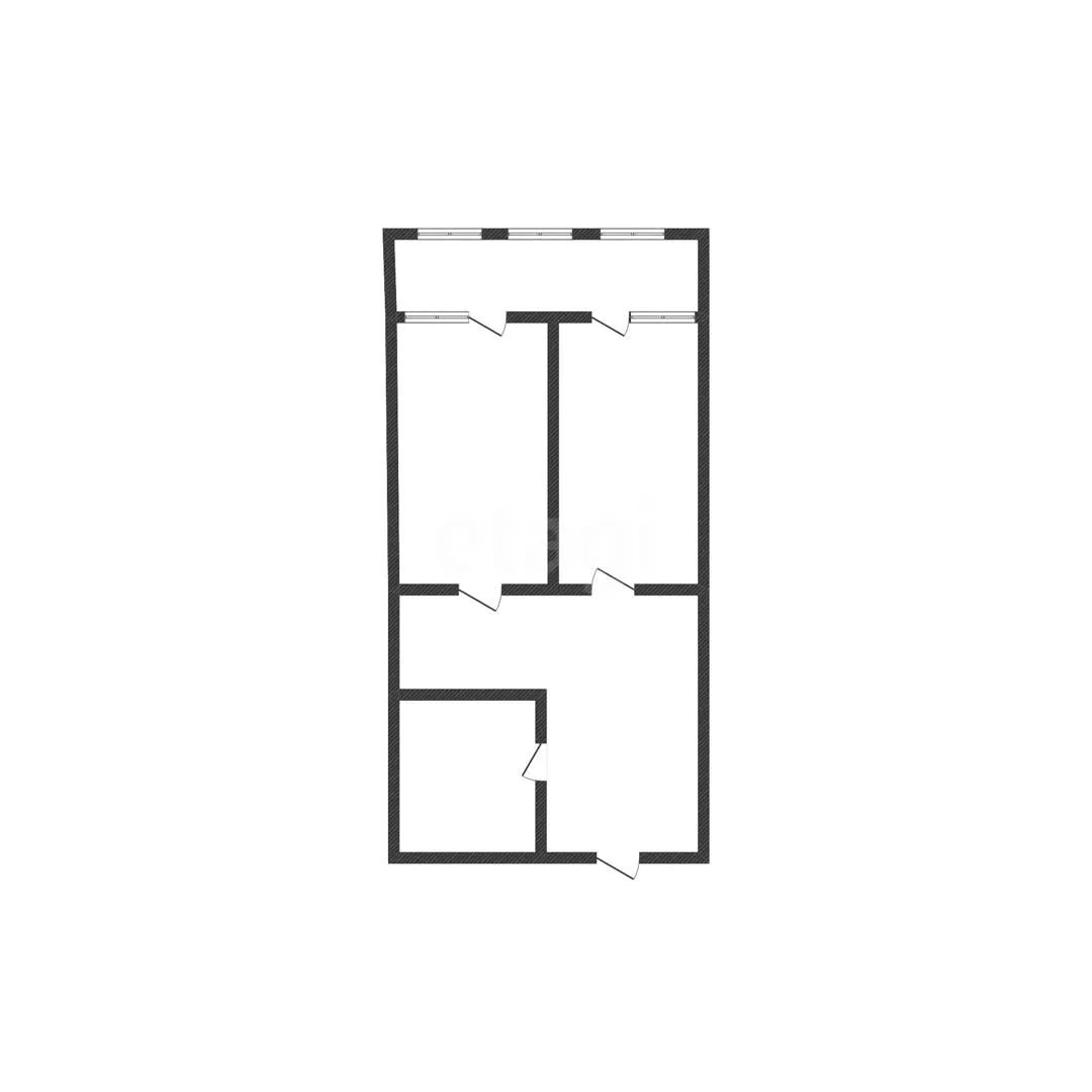 1-к квартира, 34.1м² (улица Петра Метальникова, 38) - миниатюра 9