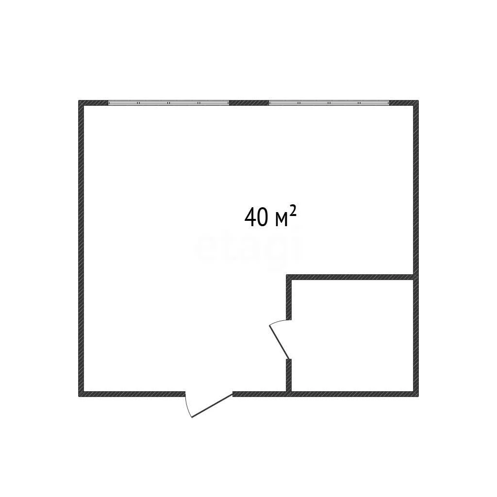 1-к квартира, 40м² (Обрывная улица, 132/1к15) - миниатюра 13