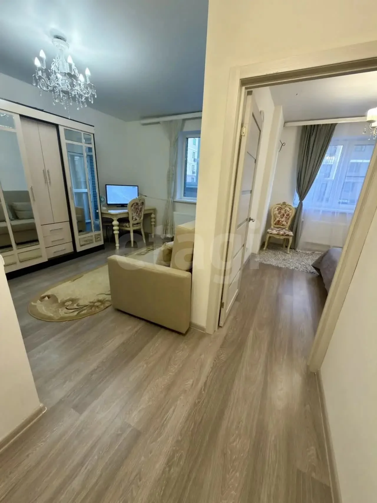 1-к квартира, 33.5м² (Скандинавская улица, 1/2) - миниатюра 3