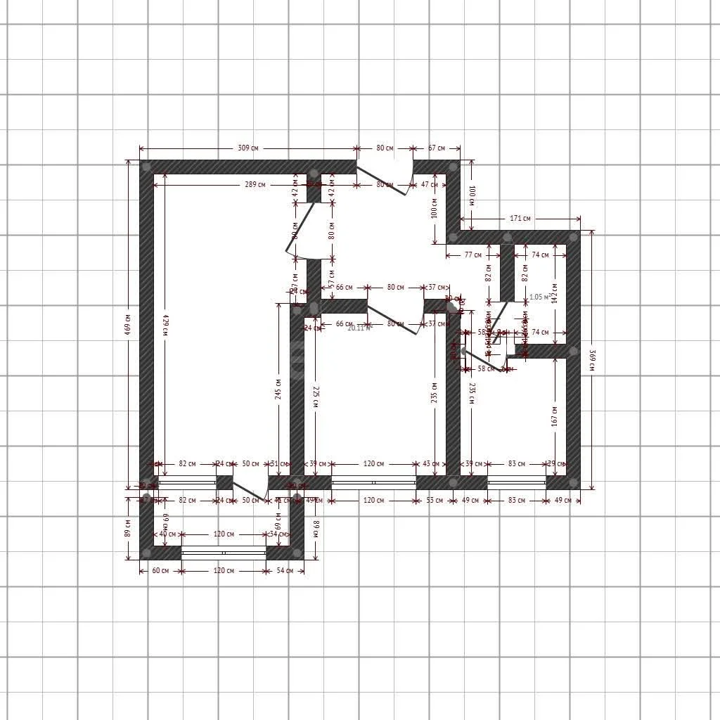 2-к квартира, 46.6м² (Московская улица, 2к1) - миниатюра 8