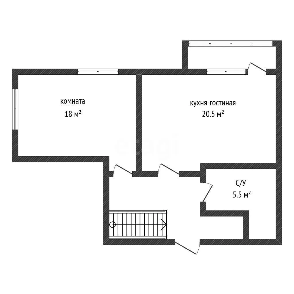 3-к квартира, 87.4м² (Московская улица, 129) - миниатюра 16