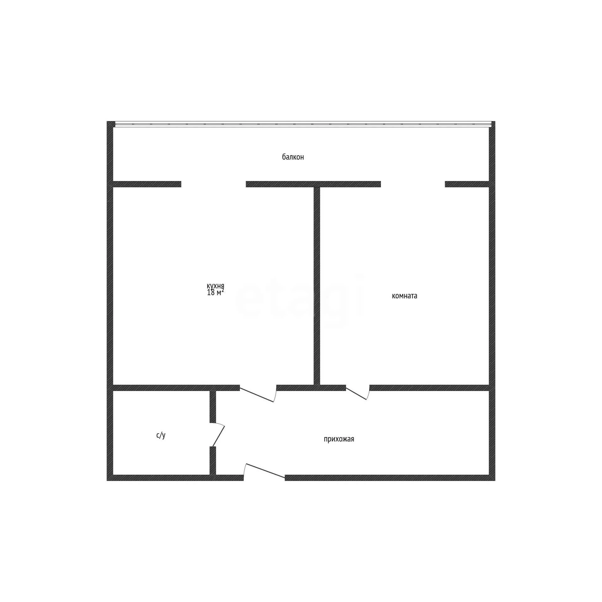 2-к квартира, 61м² (Тепличная улица, 94) - миниатюра 11