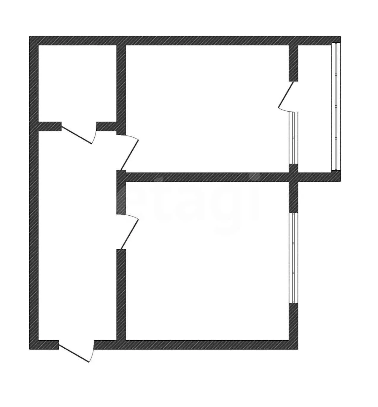 1-к квартира, 40м² (Черкасская улица, 113) - миниатюра 16