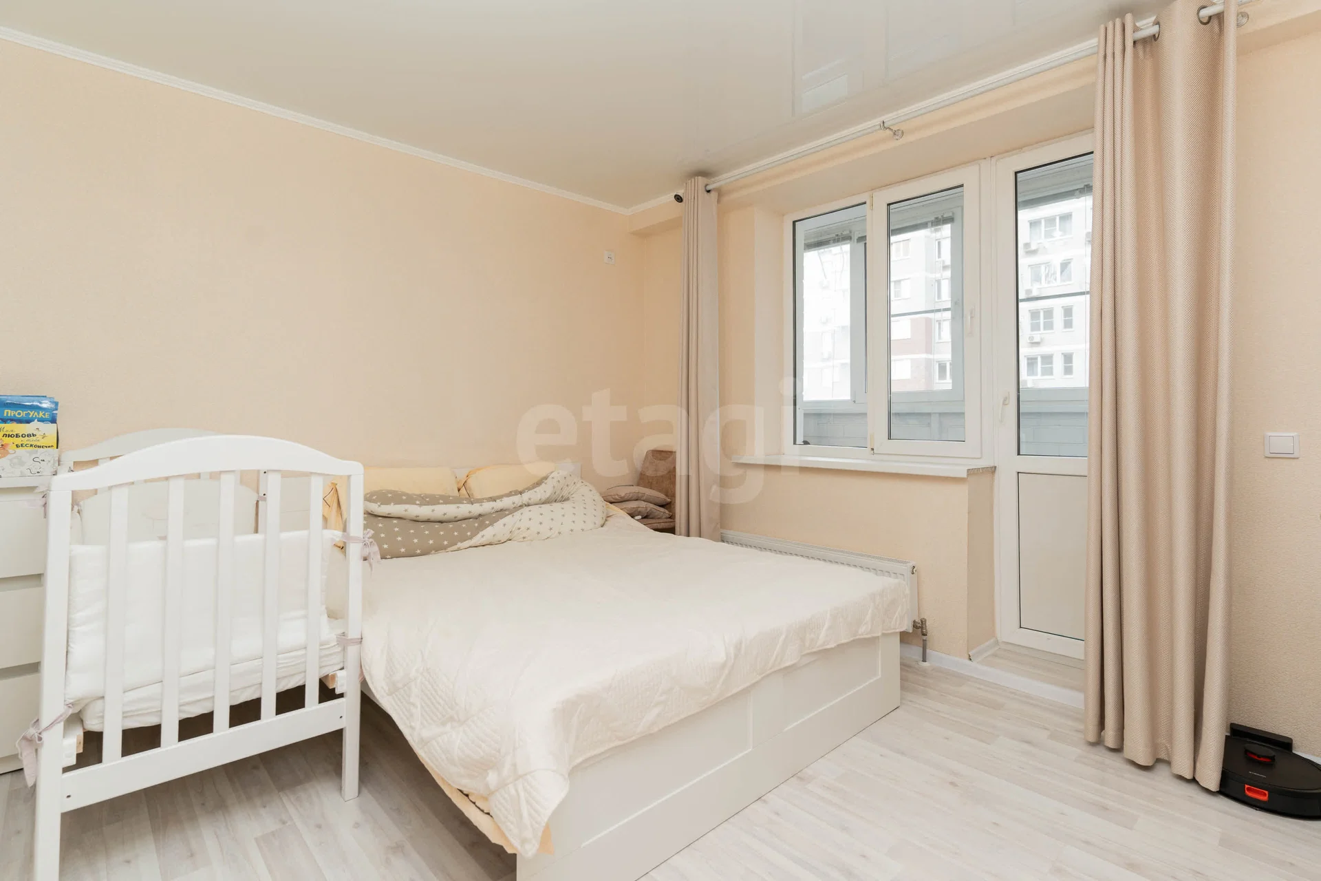 1-к квартира, 39.1м² (улица Гидростроителей, 57) - изображение 1