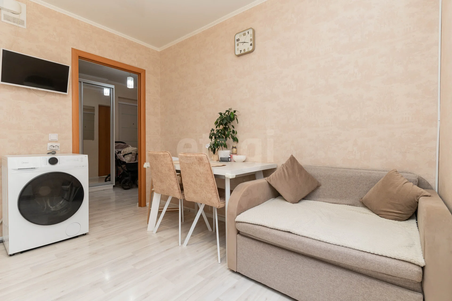 1-к квартира, 39.1м² (улица Гидростроителей, 57) - миниатюра 3