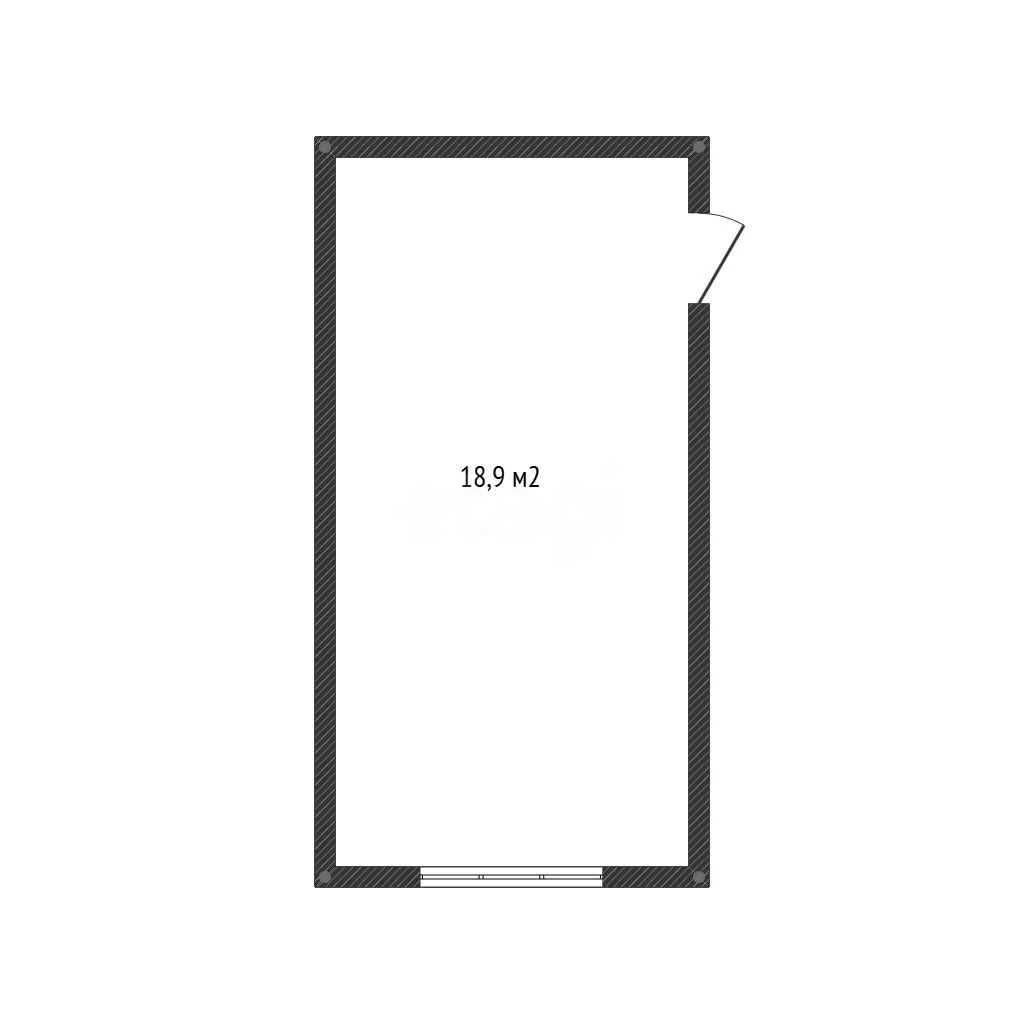 Комната, 18.9м² (улица 1 Мая, 262) - миниатюра 15