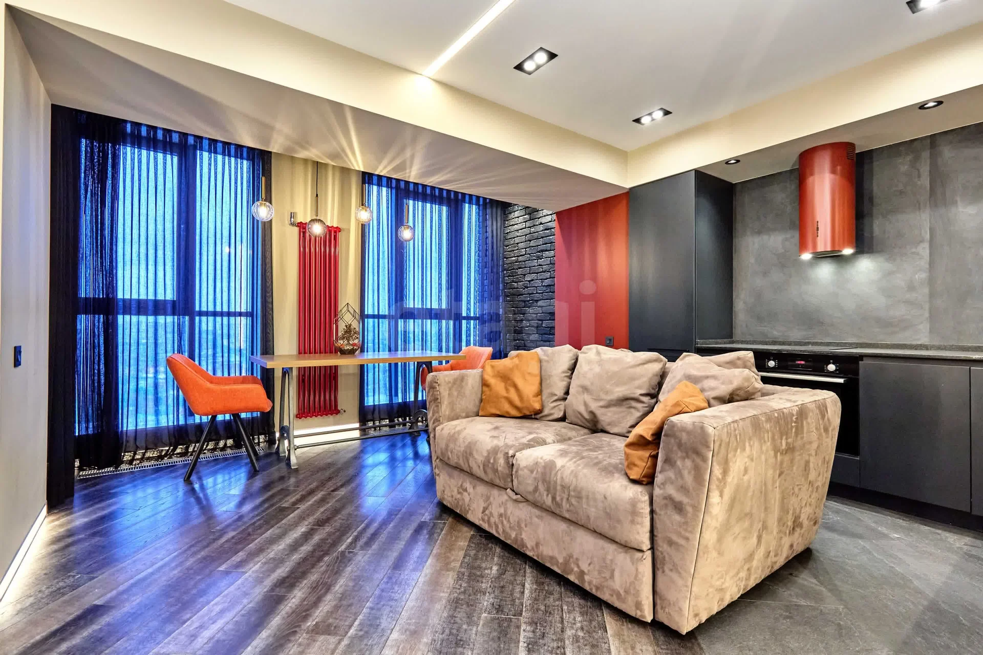 1-к квартира, 51.1м² (улица Будённого, 129) - изображение 1