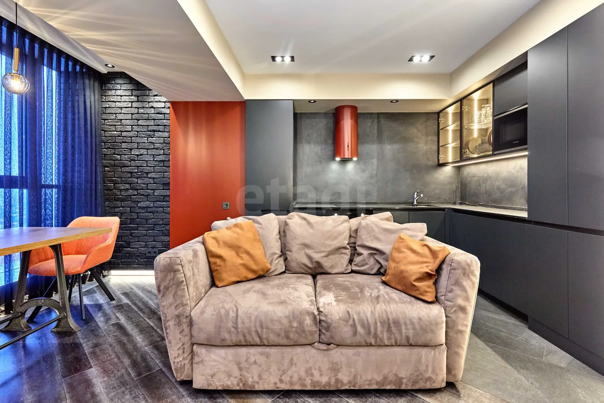 1-к квартира, 51.1м² (улица Будённого, 129) - миниатюра 3